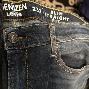 Levi's Denizen Slim Straight Fit Jeans - Blue